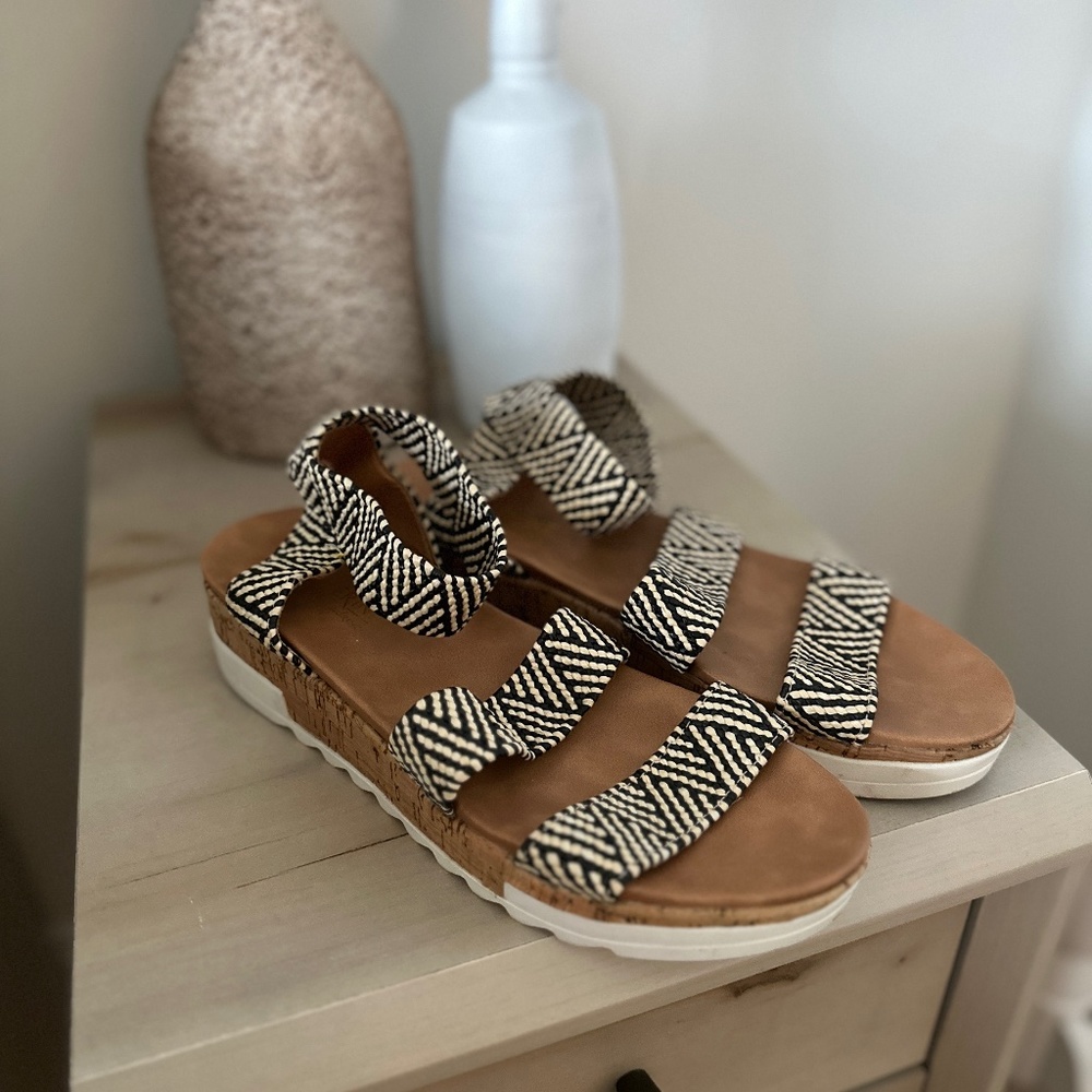 Aztec sandals
